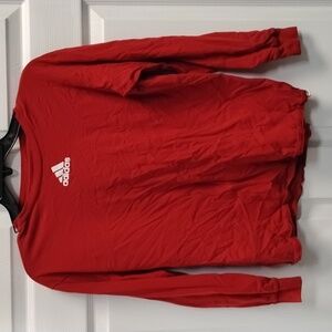 Adidas red YL shirt
